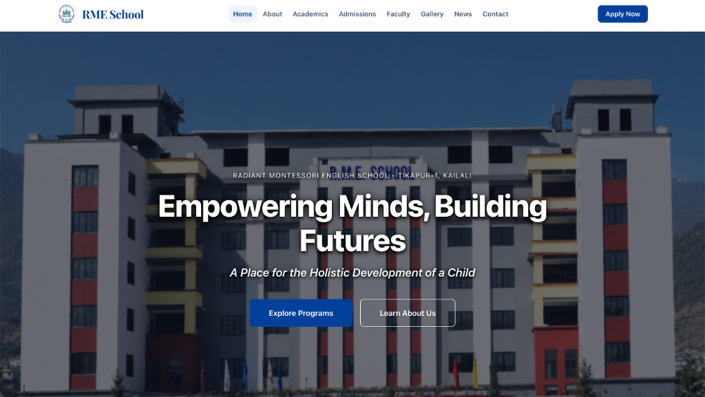 Radiant Montessori English (R.M.E.) School